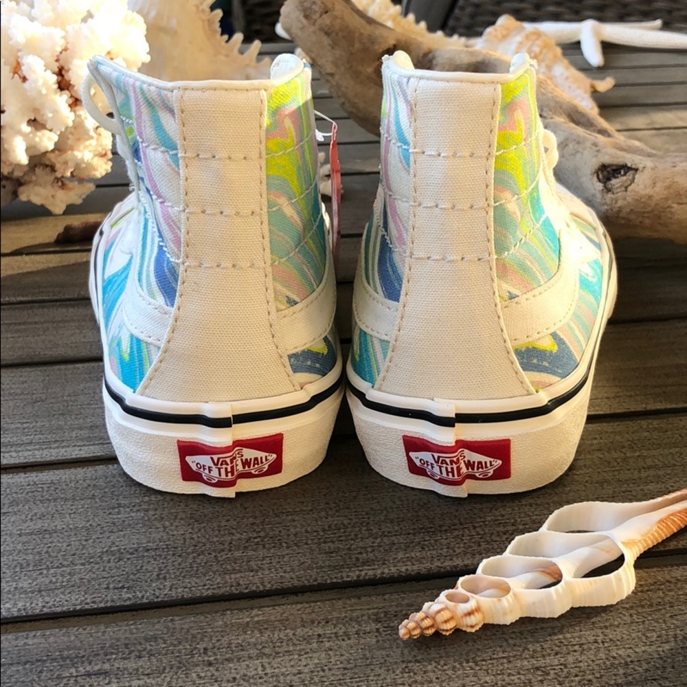 🌴🌼VANS-TIE DYED HIGH TOPS🌼🌴 - Picture 9 of 11